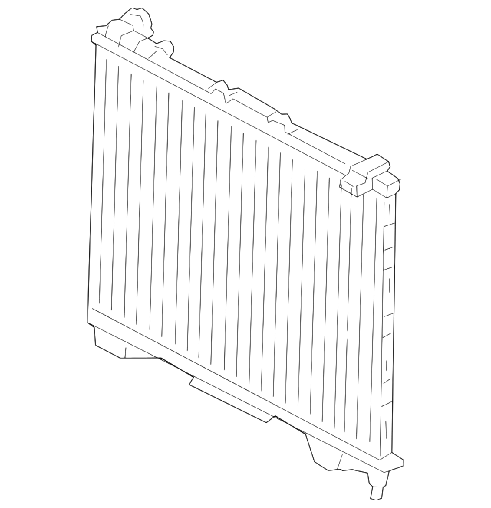 Land Rover Radiator LR162120 | OEM Certified Cooling Assembly